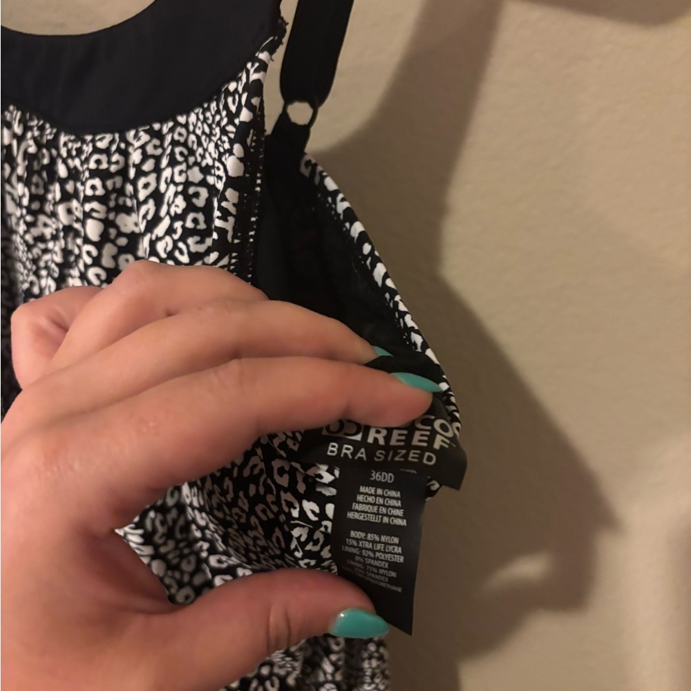 Coco Reef Printed Ultra Fit Underwire Bra-Sized Tankini Top - Picture 5 of 9